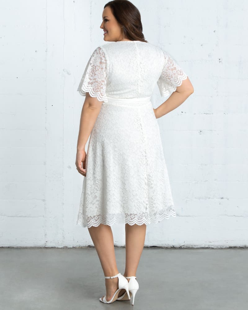 Kiyonna white dress hotsell